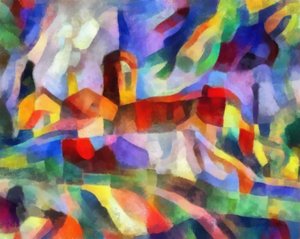 来自森林，2017年， 作者 亚历克斯·卡明克